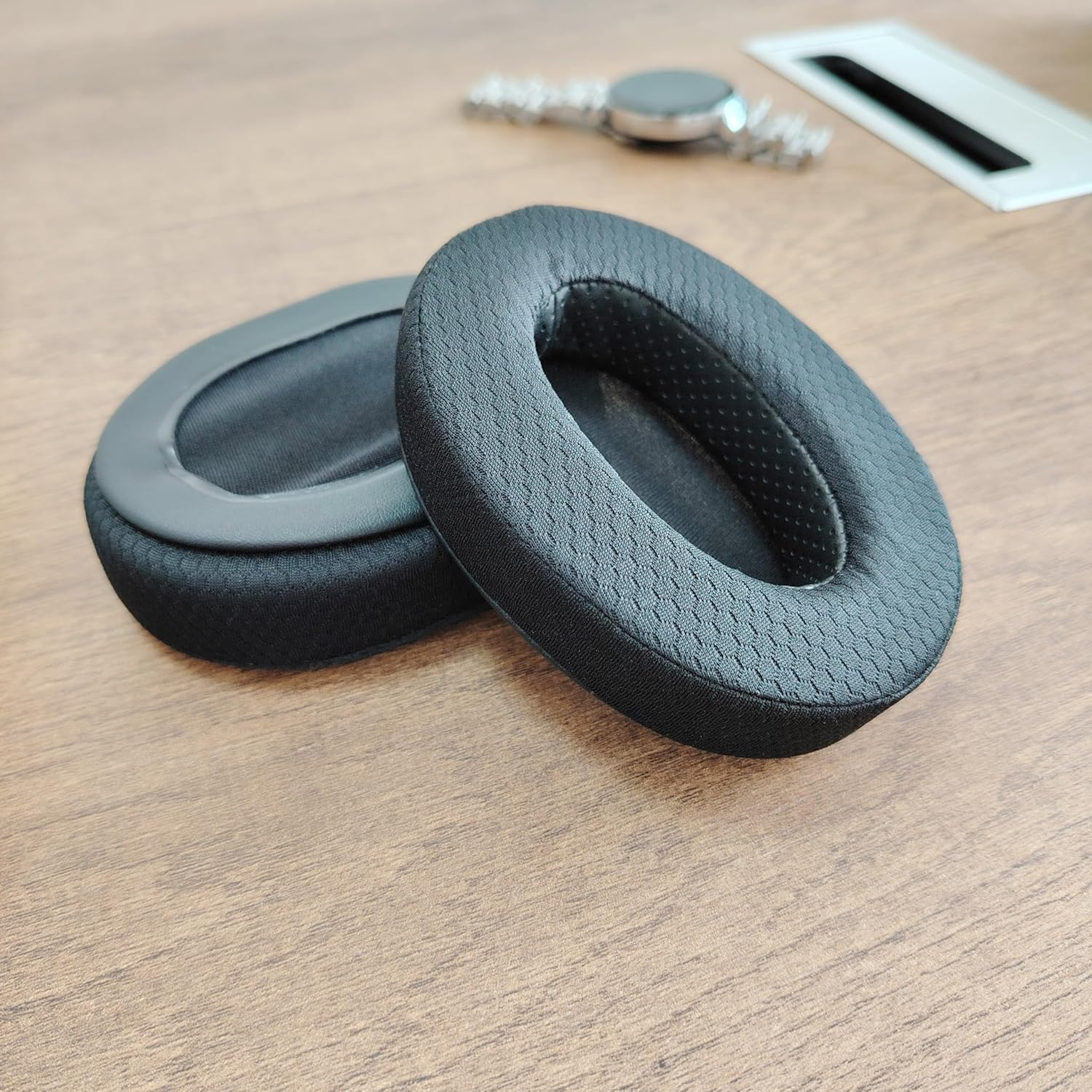 Dowitech Breathable&Durable Earpads Cushion Replacement Compatible with Fostex T50RP TH-X00 T40Rpmk3 X2 T40Rps Headphones Ear Pads with Mesh Fabric and Memory Foam image number 4