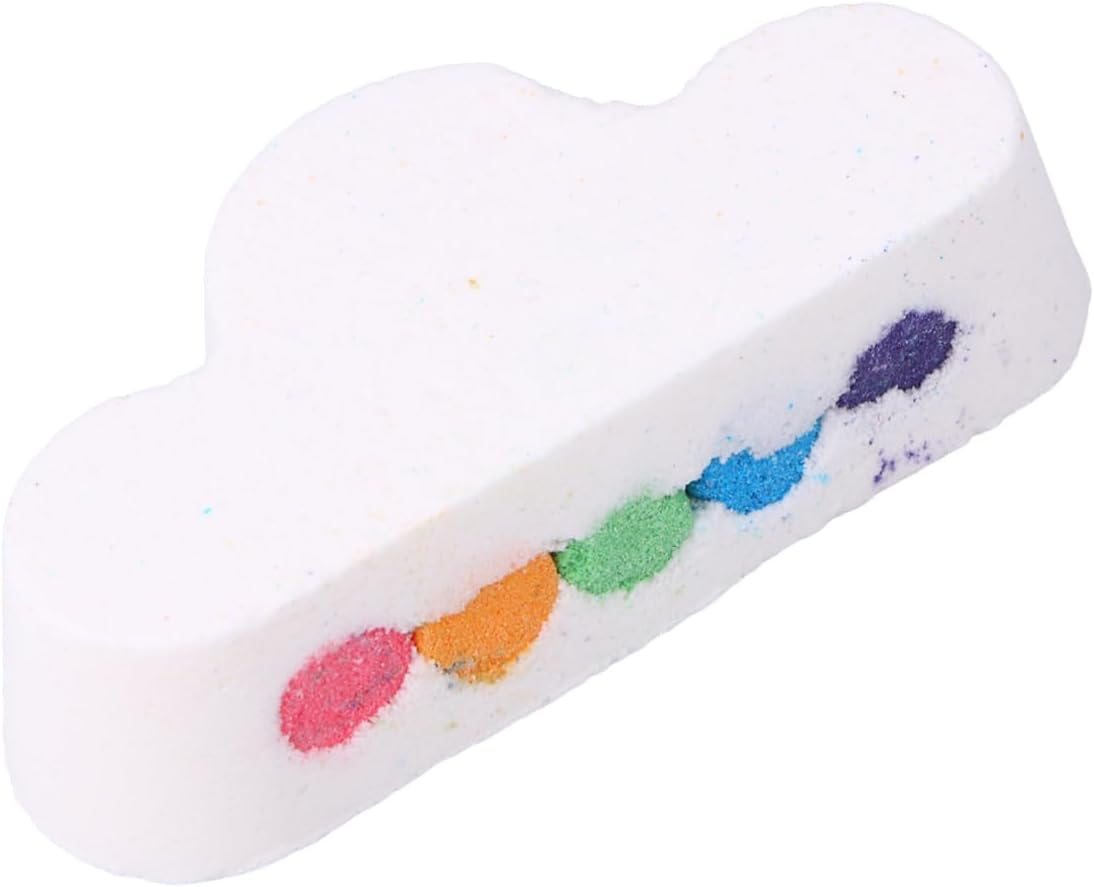 KAILIKETIY 1 Box Rainbow Cloud Bath Salt Moisturizing Shower Bubble Salt with Essential Oils for Relaxing Bath Experience for Women Self Care image number 3