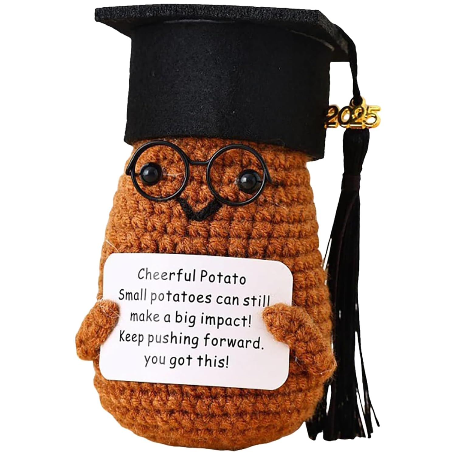 Graduation Gifts 2025,Funny Positive Words,Youth Birthday Gift,High School College University Graduation Gifts (Brown) image number 5