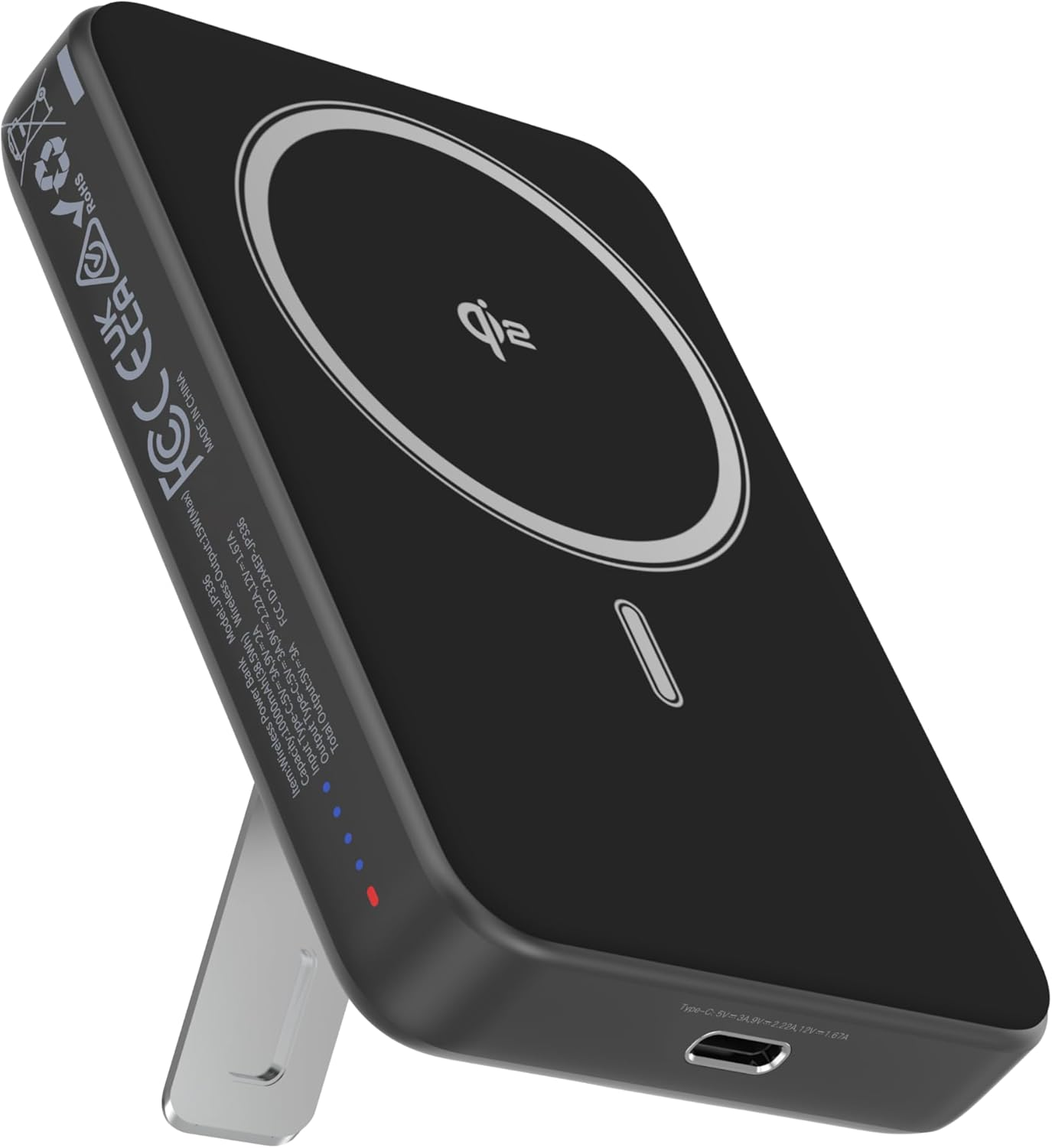 TESSAN Power Bank Magsafe, Qi2 Certified, 10,000Mah Wireless Portable Charger Battery Pack PD22.5W for Magnetic Fast Charging, Compatible with Iphone 16/15/14/13, Samsung, Airpods, Travel Essentials image number 2