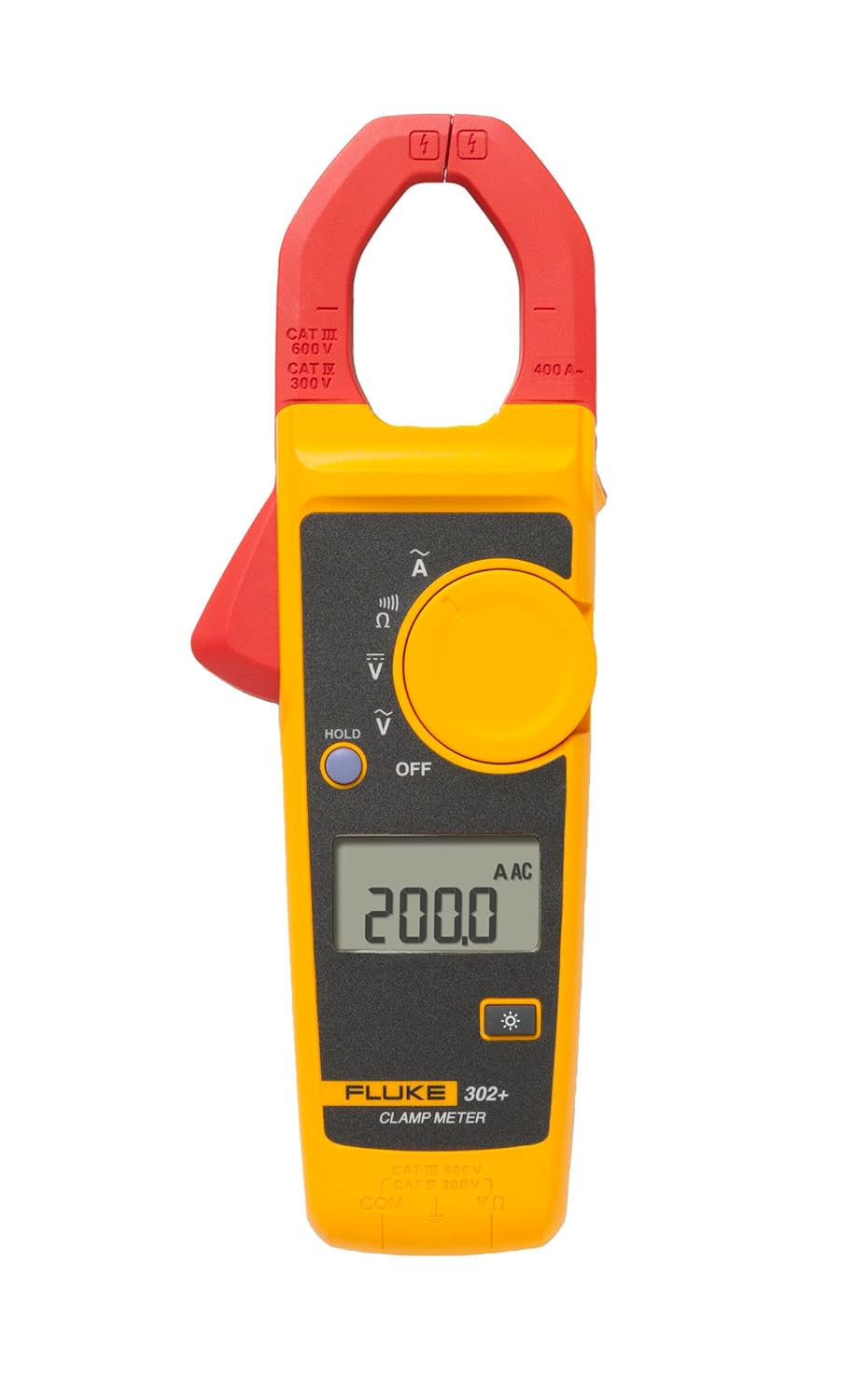 Fluke 302+ 400AC Clamp Meter (FLUKE-302+/EM ESP) image number 5