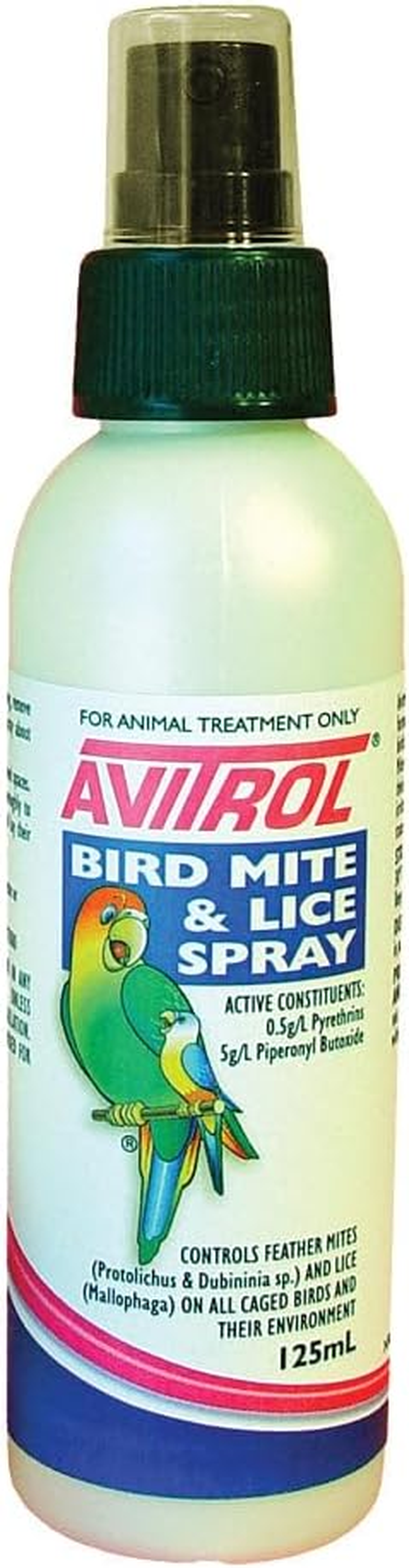 Mavlab Avitrol Mite & Lice Spray for Birds, 125 Ml image number 1