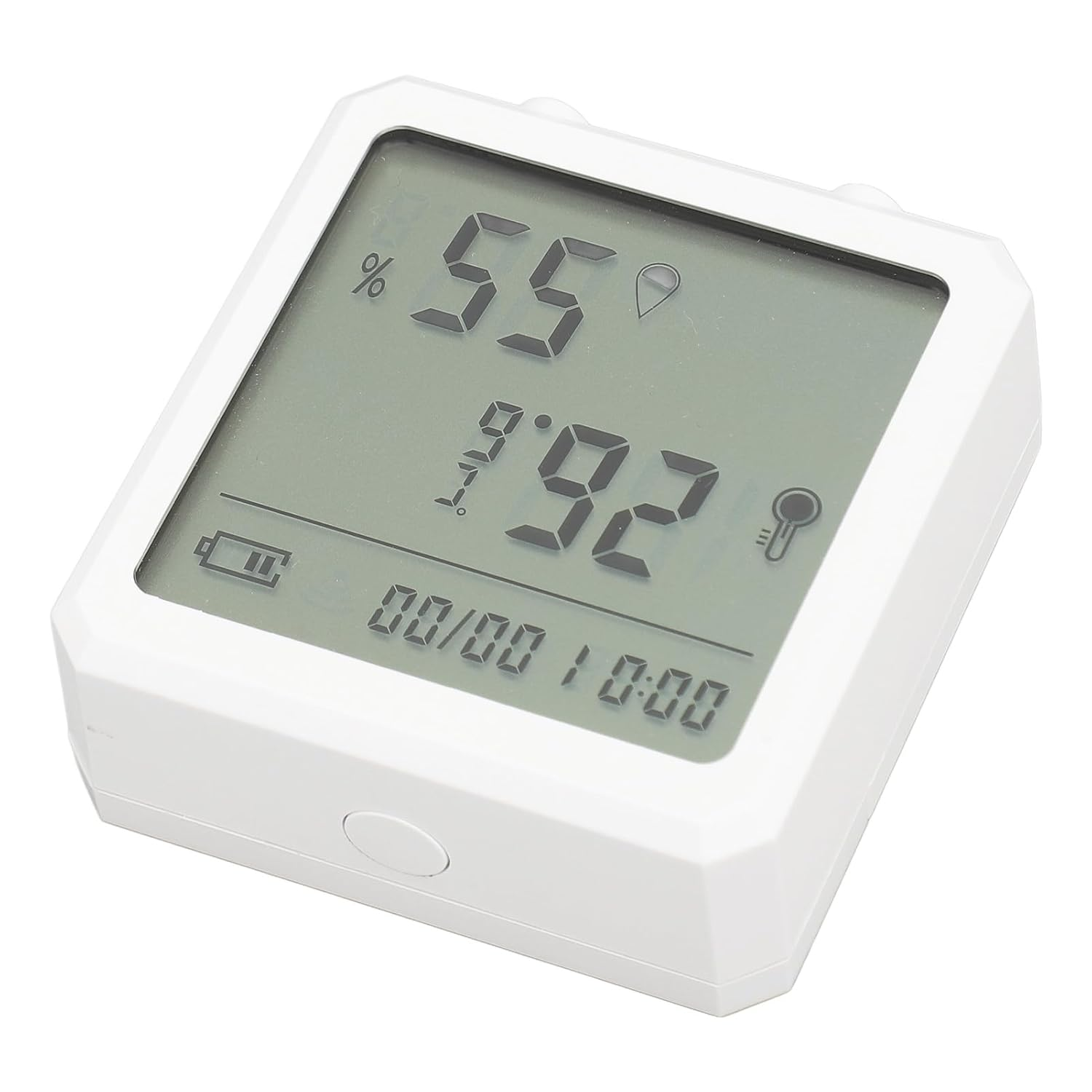 Wireless Wifi Digital Temperature Humidity Monitor, Smart Remote Sensor with LCD Display for Home Smart Life App, Ideal for Home, Bedroom, Baby Room, Office, Greenhouse, Cellar image number 4