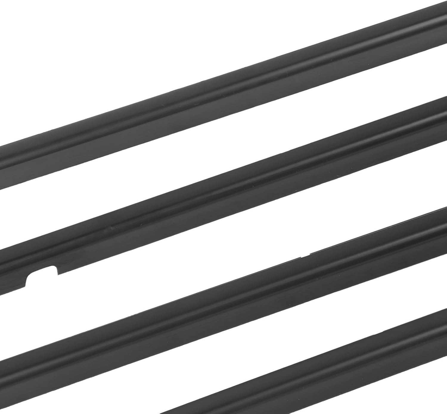 4Pcs Weatherstrip Door Seal Belt 5727A005 Front Rear Window Moulding Trim Belt, outside Window Weatherstrip for Mitsubishi Lancer 2008-2017, Perfect Seal, Easy Installation image number 3