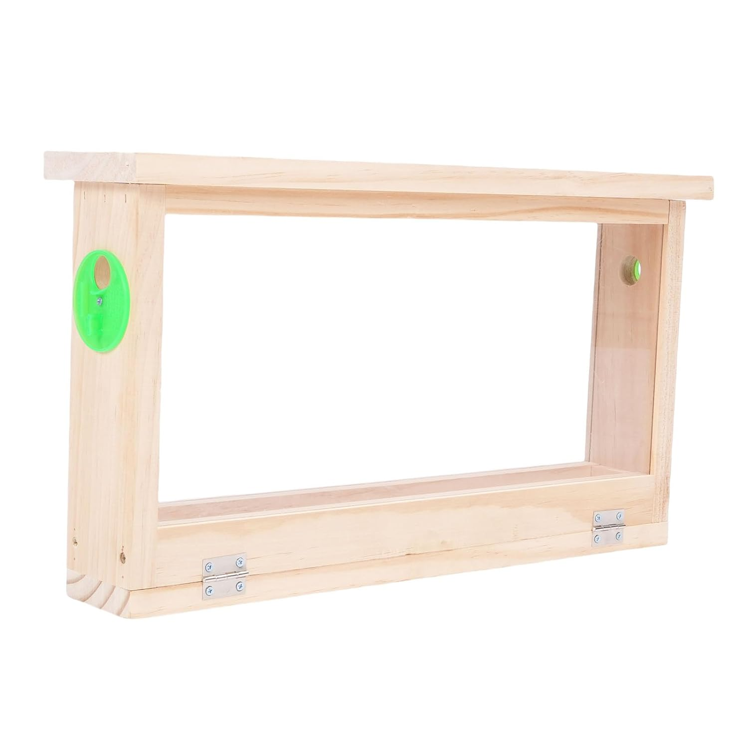 TOPINCN Bee Breeding Observation Box Educational Transparent Wooden Hive for Beekeeping Supplies Ideal for Educational Demonstrations image number 6