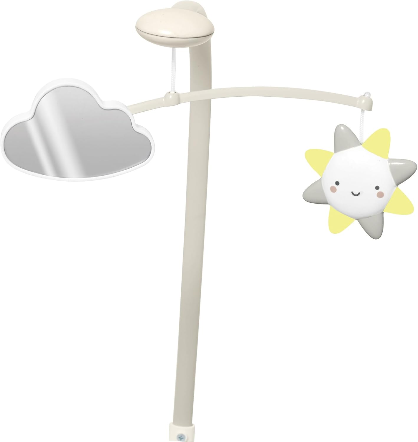 Skip Hop Wipe-Clean Baby Change Mat - Cushioned Changing Pad with Non-Slip Base, Contoured Support and Tuck-Away Toy Bar - Portable Nappy Changing Mat for Nursery and Travel (Oat) image number 5