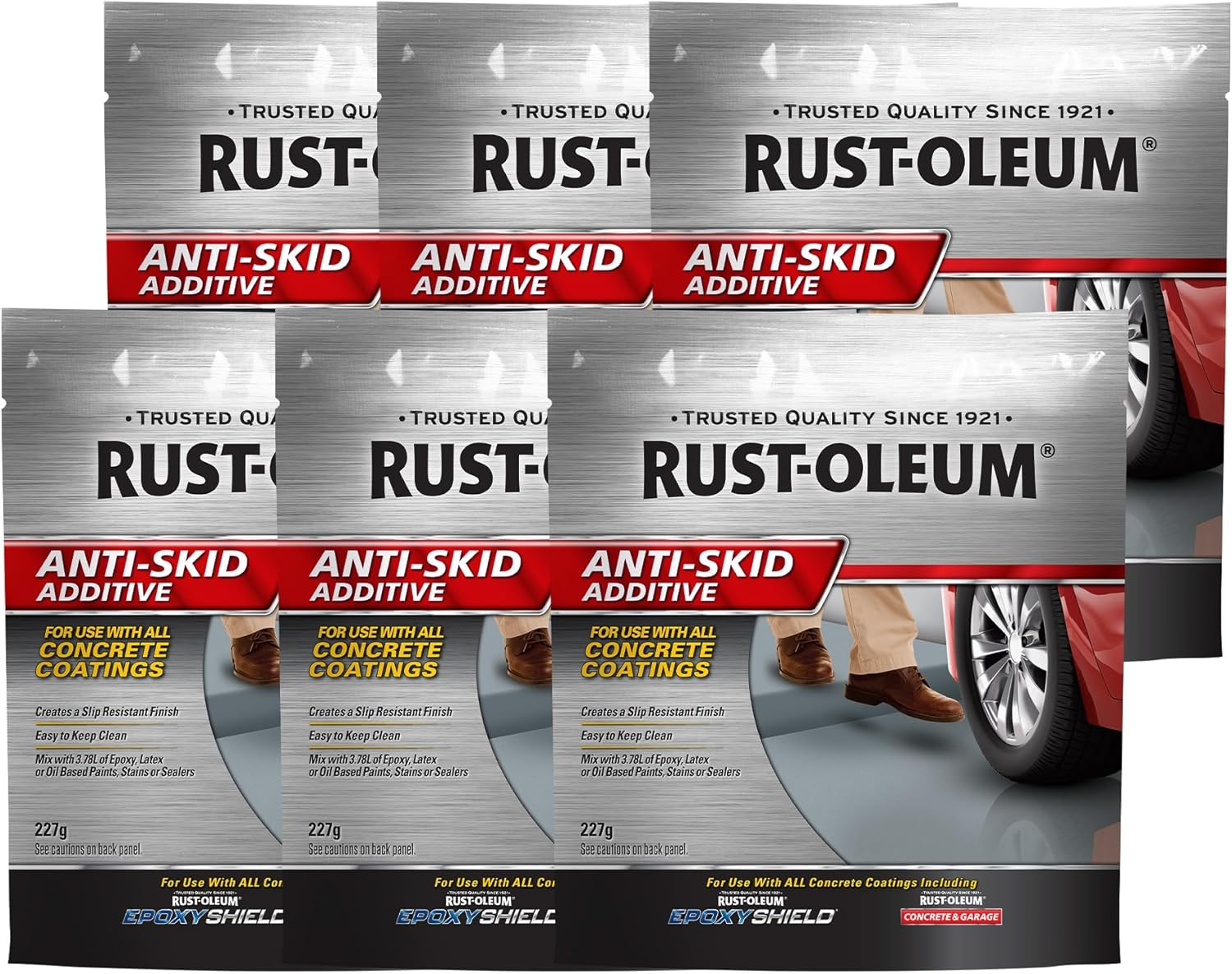 Rust-Oleum anti Skid Additive, 227 G (Pack of 6) image number 1