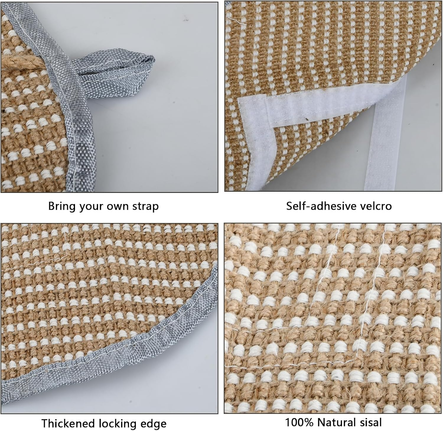 Amexo Cat Scratching Mat, 36 X 58 Cm, Cat Scratching Mat, Scratching Wall for Cats, Scratching Pads for Cats, Furniture Couch Protection image number 1