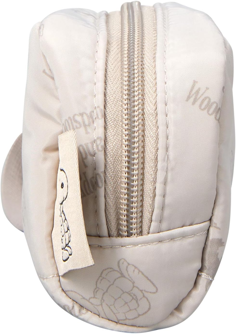 Shifree Peanuts Snoopy Pouch, Accessory Case, Cosmetic Pouch, Travel Pouch - Pn181. Ivory Down image number 4