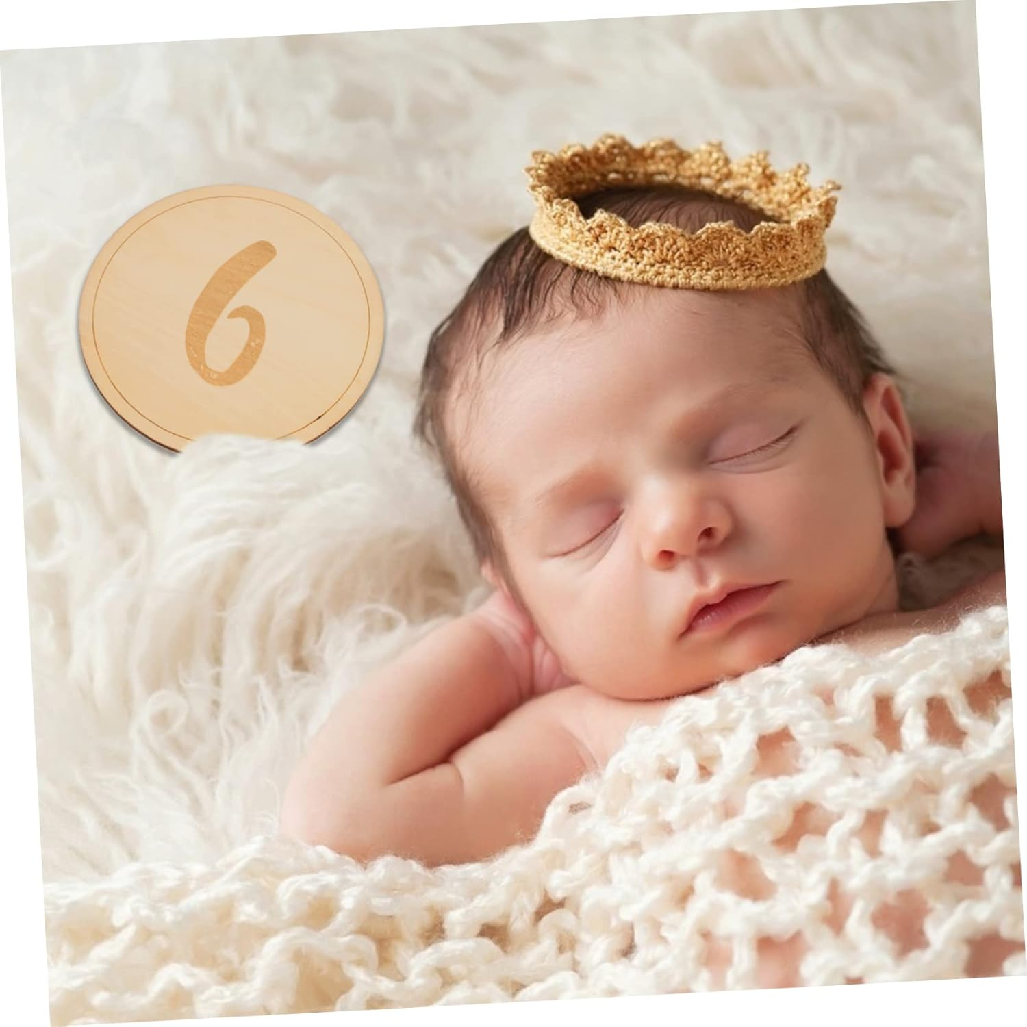 MERRYHAPY 12Pcs Milestone Cards Newborn Photography Props for Celebrating Growth Monthly Milestones for Boys Keepsake for First Year Memories image number 5