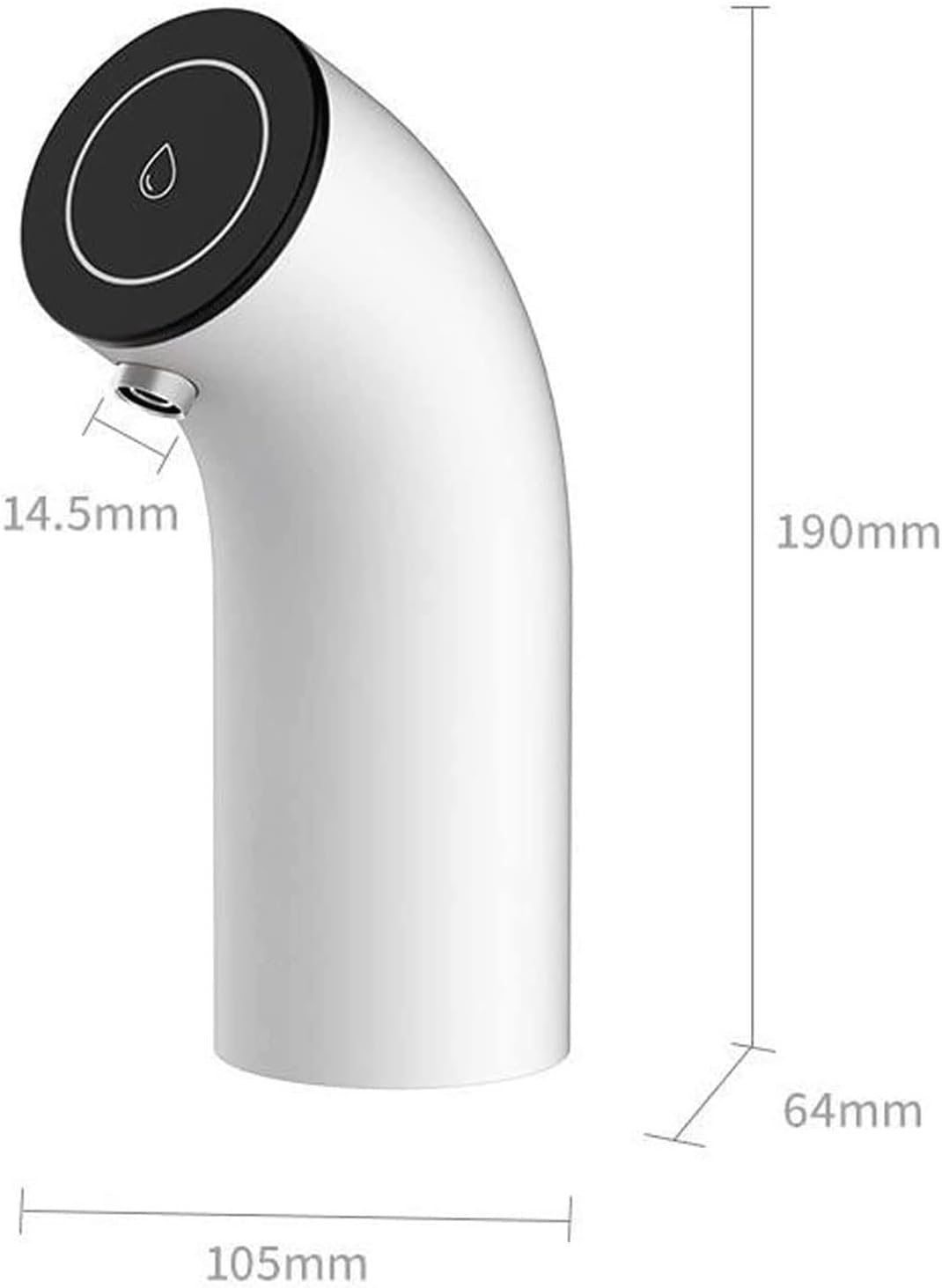 Electric Water Dispenser Electric Water Dispenser Household USB Rechargeable Automatic Drinking Water Pump Portable Water Jug Pump for Home Kitchen Office Electric Drinking Water Pump image number 5