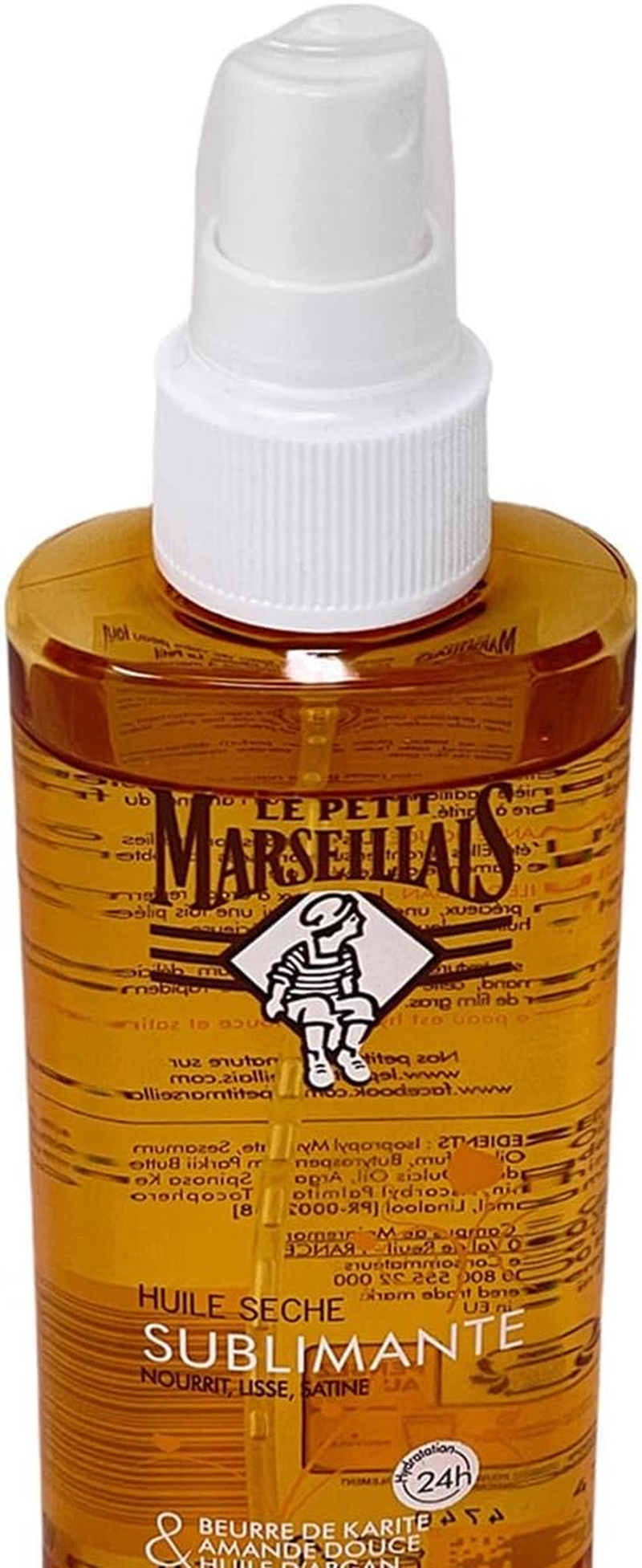 Le Petit Marseillais - Soins Du Corps Huile S&egrave;che Sublimant - Peaux Tr&egrave;s S&egrave;ches - Spray 150 Ml image number 1