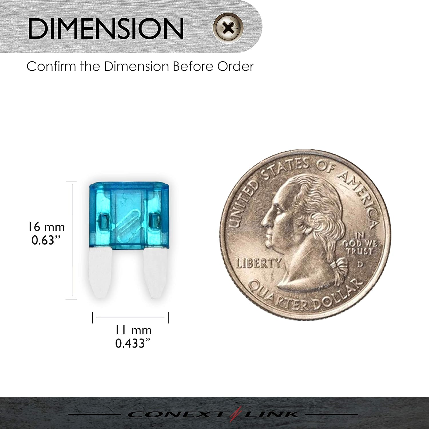 Conext Link ATM15-25 ATM Fuse 25 Pack 15 Amp image number 6