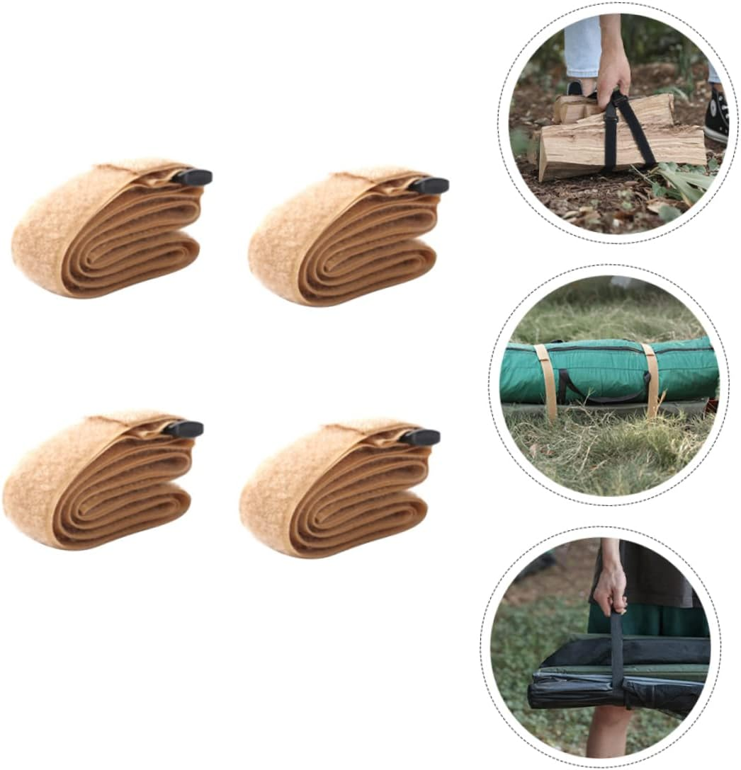 VALICLUD 24Pcs Luggage Straps for Camping and Travel Bundling Belts Adhesive Buckle Suitcase Straps for Luggage Connector and Secure Hold Random Color image number 5