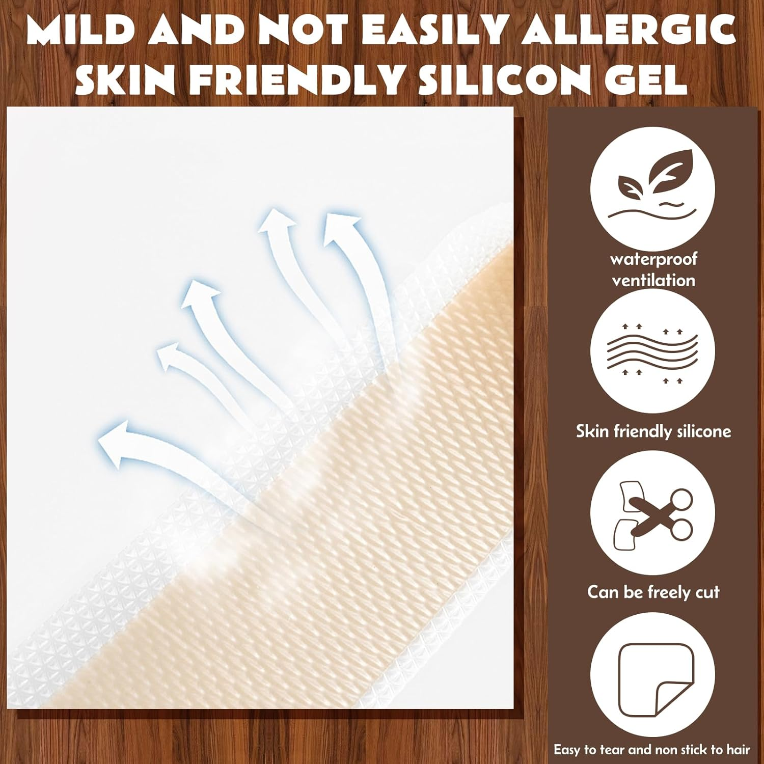 Pacify Silicone Tape Sheets 1.6"X120"Roll Reusable Waterproof Silicone Adhesive Strips image number 2