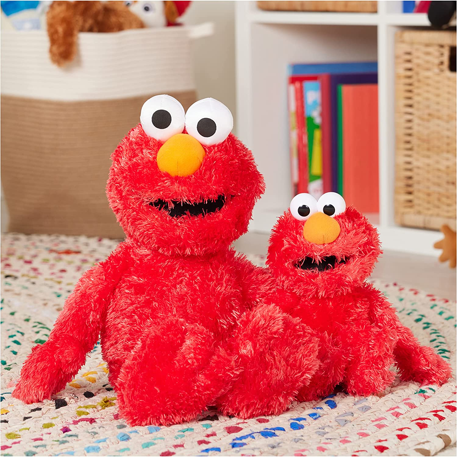 Sesame Street St - Elmo Soft Toy 30Cm Stuffed Plush Toy, Multi-Colored, 33 X 15 X 15Cm image number 3