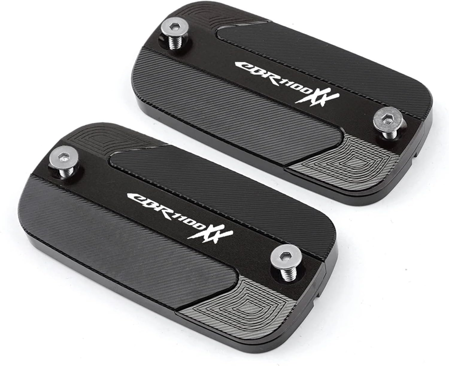 KJJKMJHU Fit for H0NDA CBR1100XX CBR 1100 XX Cbr1100Xx 1997-2004 Motorcycle Front Brake Fluid Reservoir Tank Cover NEW Oil Cup Cap(1 Piece Titanium)