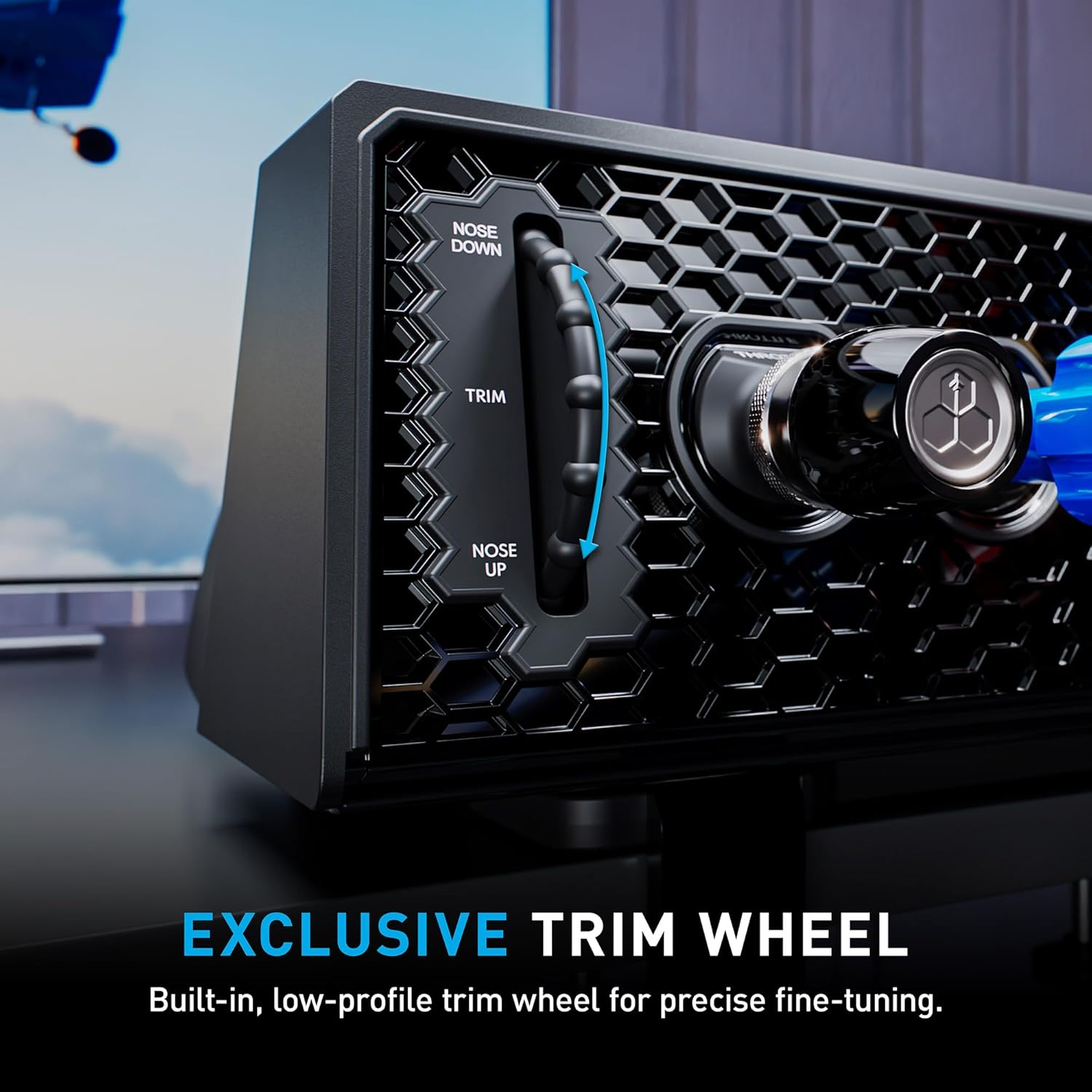 Honeycomb Sierra TPM Module - GA Throttle Quadrant for Flight Simulation, Metal Vernier Axes, Advanced Flight Controls - Trim Wheel & Parking Brake, Compatible with MSFS 2024/2020 for PC & Mac image number 2