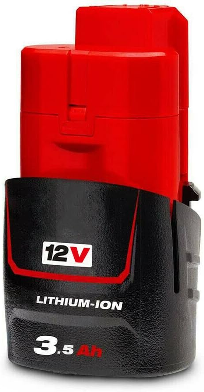 [High Capacity] Tavice 3.5Ah M12 Battery Compatible with 12V Milwaukee M12 M12B3 Lithium Cordless Battery 48-11-2401 2440 image number 6
