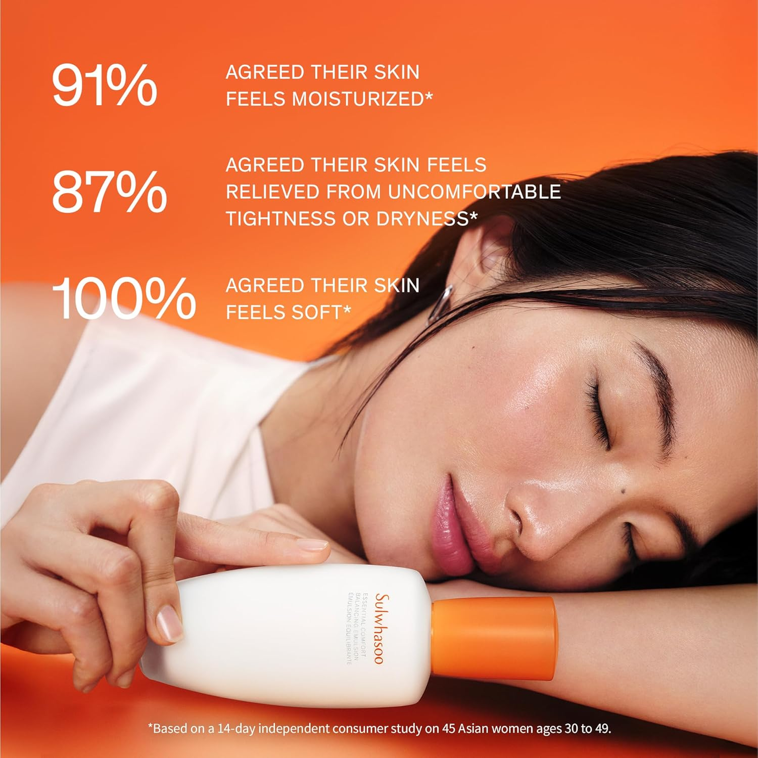 Sulwhasoo Essential Comfort Balancing Emulsion: Moisturize, Soothe, and Nourish, 4.22 Fl. Oz. image number 4