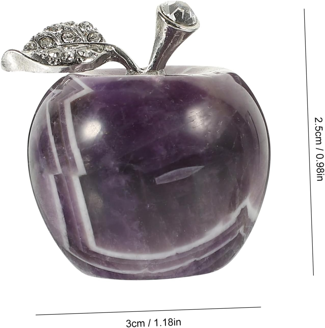 Crystal Ornament Desktop Home Decor Christmas Decoration Fake Crystal Crafts Model Decor image number 5