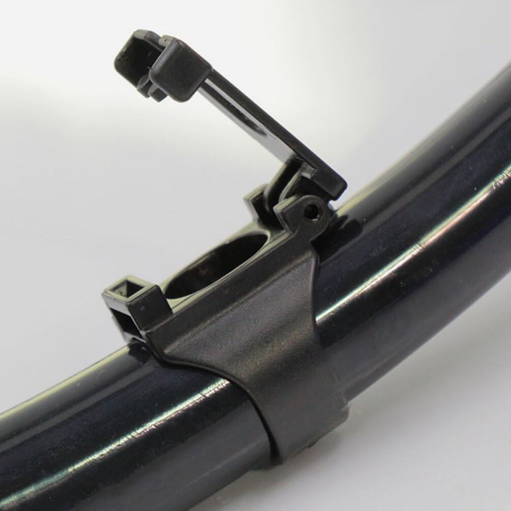 HANABASS 4Pcs Scuba Dive Universal Plastic Clip Diving Mask Snorkel Keeper Retainer Snorkel Hose Holder Replacement Snorkeling Diving Equipment image number 5