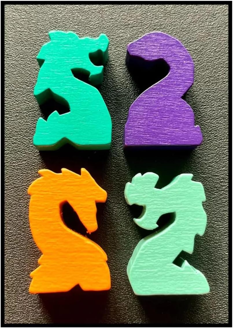 Meeple the Quest for El Dorado Dragons Treasures and Mysteries Expansion Game image number 2