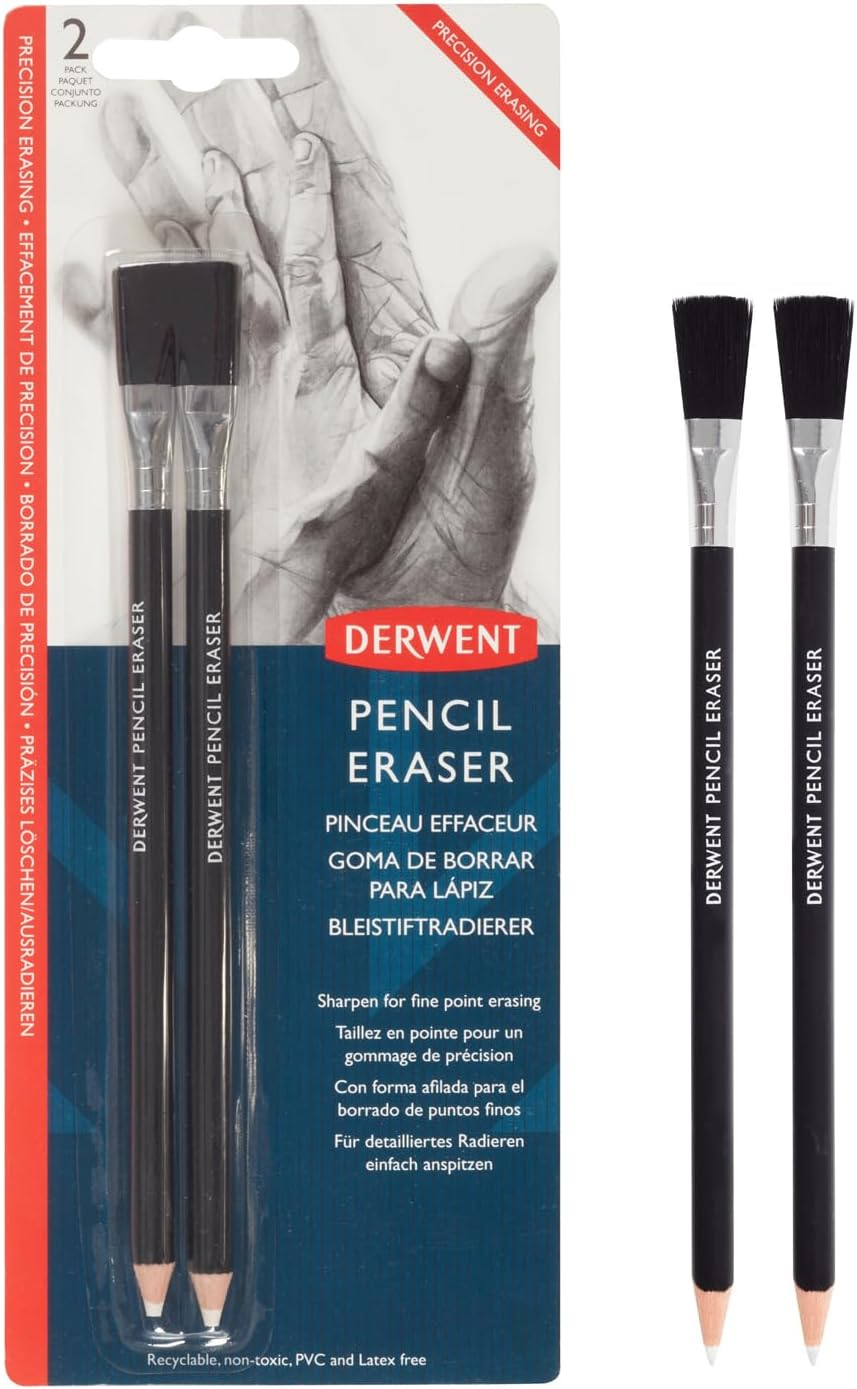 Derwent Eraser, Pencil and Brush 2 Pack image number 3