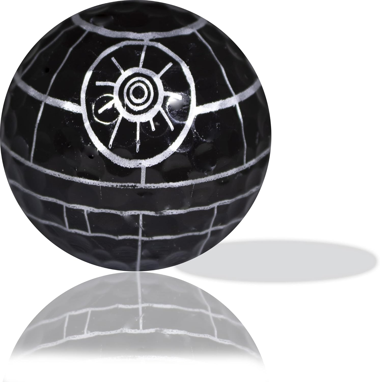 Death Star BB8 R2D2 Golf Balls with 20 Printed Tees image number 4