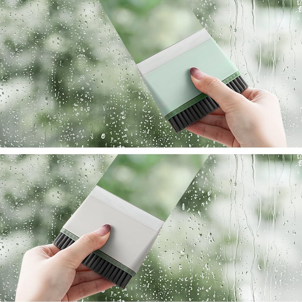 2PCS Shower Squeegees,Bathroom Squeegee for Shower, Silicone Squeegee for Mirrors,Squeegee Shower Cleaner for Cleaning Brush,Multi-Purpose Cleaner Tool Squeegee Brush for Bathroom and Tiles image number 1