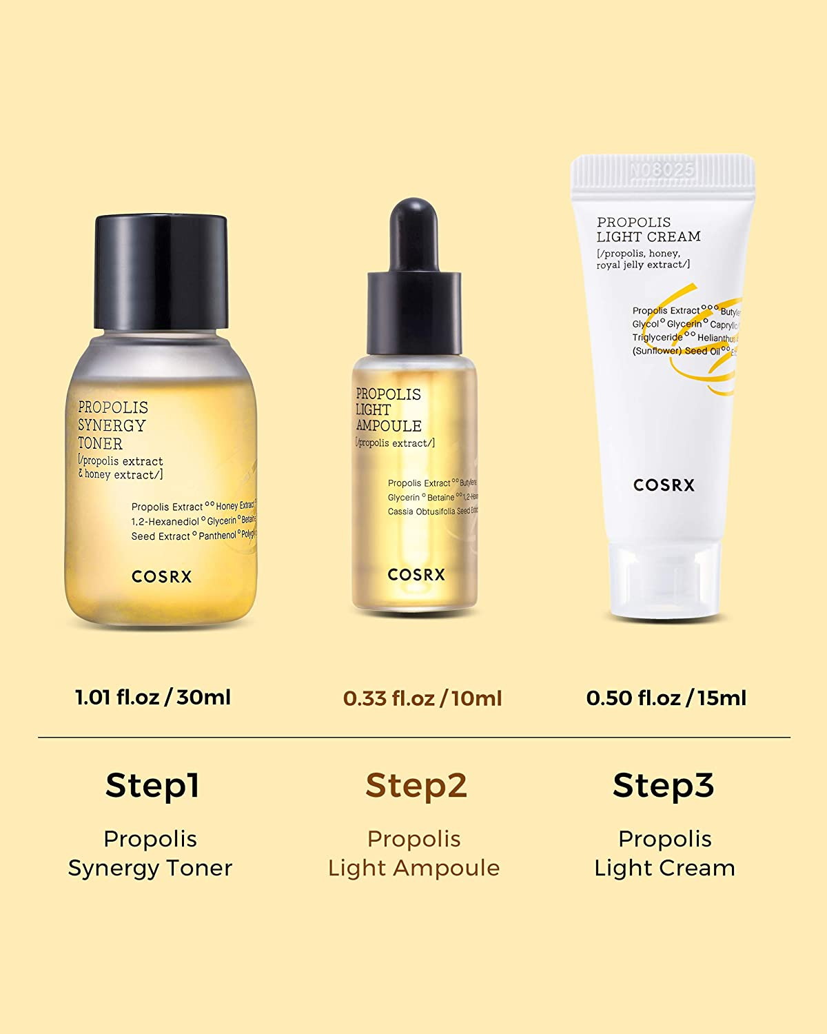 COSRX 3 Step Honey Glow Kit image number 4