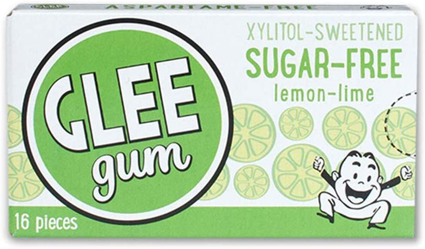 Glee Gum Sugar-Free Lime Gum, 16 Count, Lemon image number 1