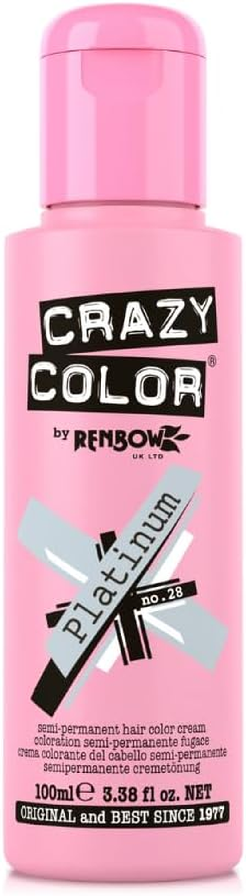 Crazy Color Semi Permanent Hair Colour, 064 Marshmallow, 100 Ml
