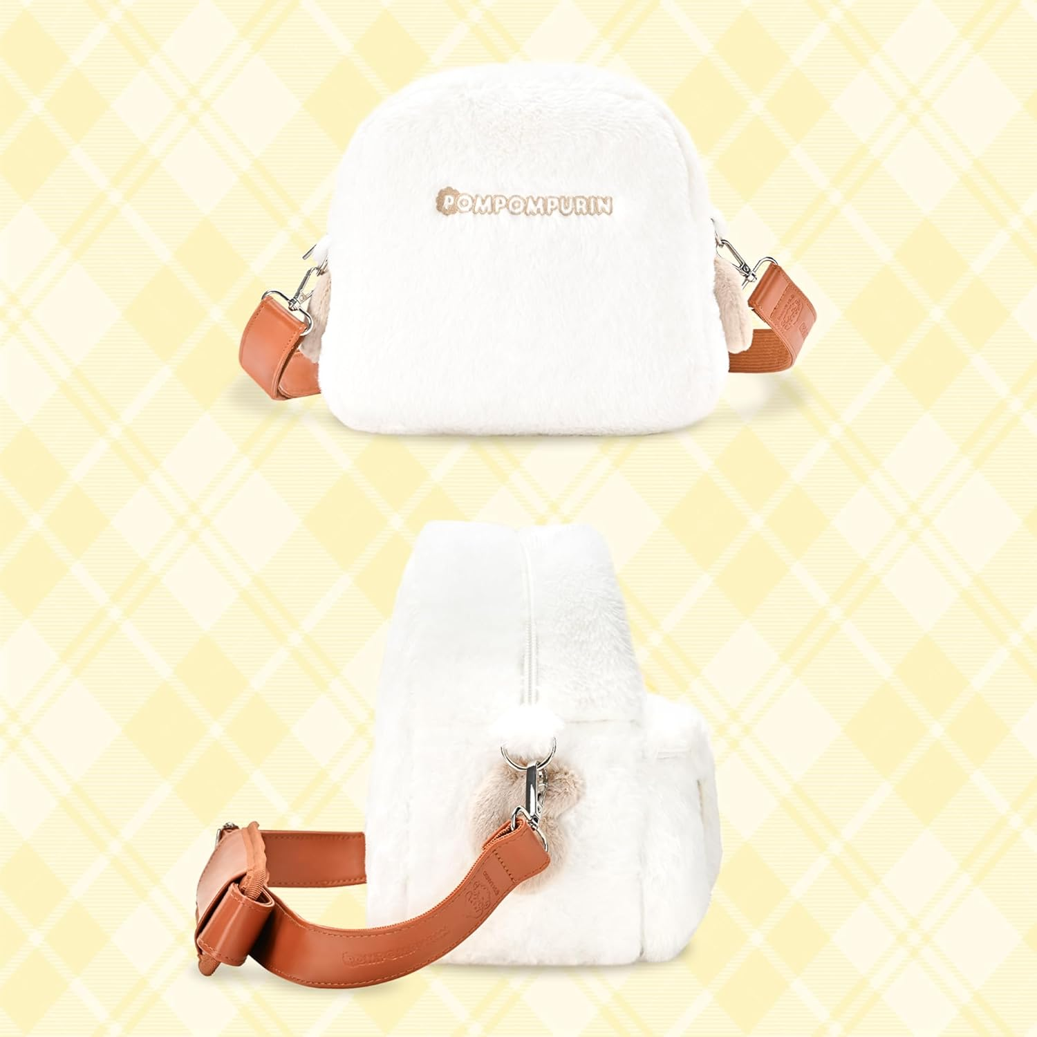 Kuitmor Camera Bag,Plush Crossbody Camera Case,Dslr/Slr/Mirrorless Camera Shoulder Bag for Photographers Compatible with Fujifilm/Canon/Sony - BDG image number 4