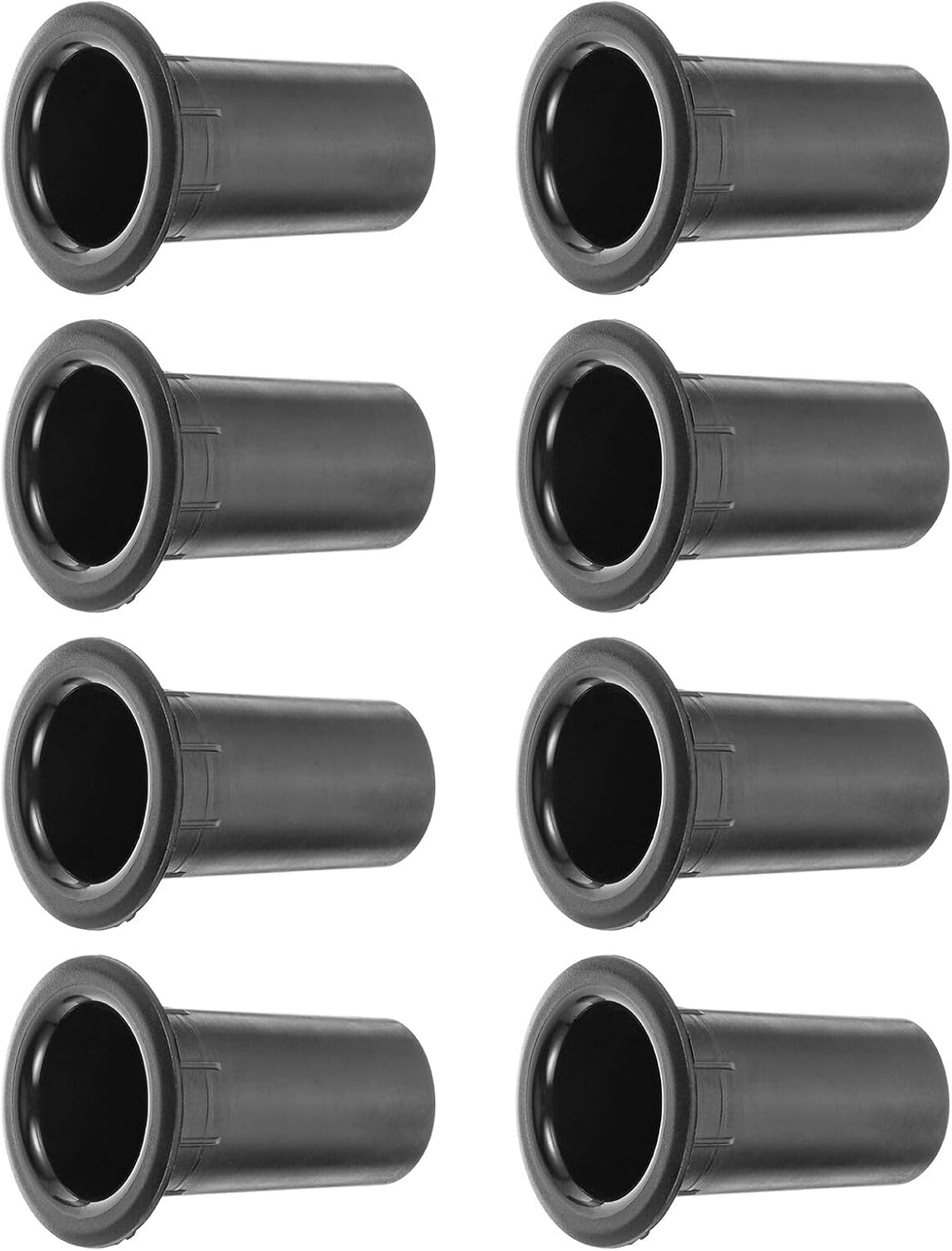 Housoutil 8Pcs Speaker Port Tubes for Bass Reflex Speaker Box Air Outlet Bass Reflex Tubes with Standard Mounting for Subwoofer Portable Cabinets Car Audio DIY Replacement Parts image number 2