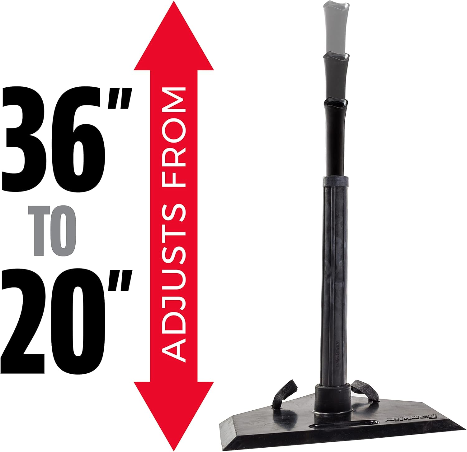 Franklin Sports Kids Teeball Batting Tee - 1 Position Hitting Tee for Teeball, Softball + Baseball + Stand - Adjustable Youth Tee image number 3