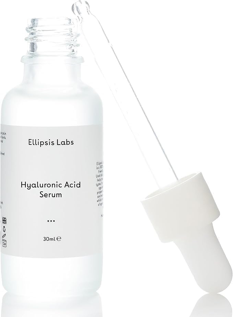 Hyaluronic Acid Serum by Ellipsis Labs &ndash; Vegan-Friendly Facial Serum for Intense Hydration and Moisture, Improves Elasticity, Softens Skin, Non-Greasy Formula for All Skin Types, 30Ml image number 3