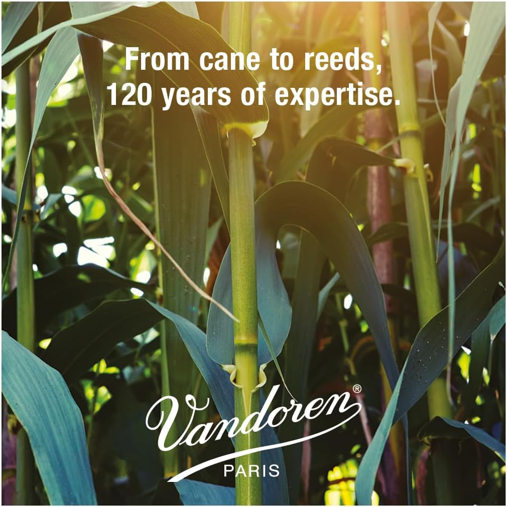 Vandoren Java 3.5 Tenor Saxophone Reed Set of 5, Green