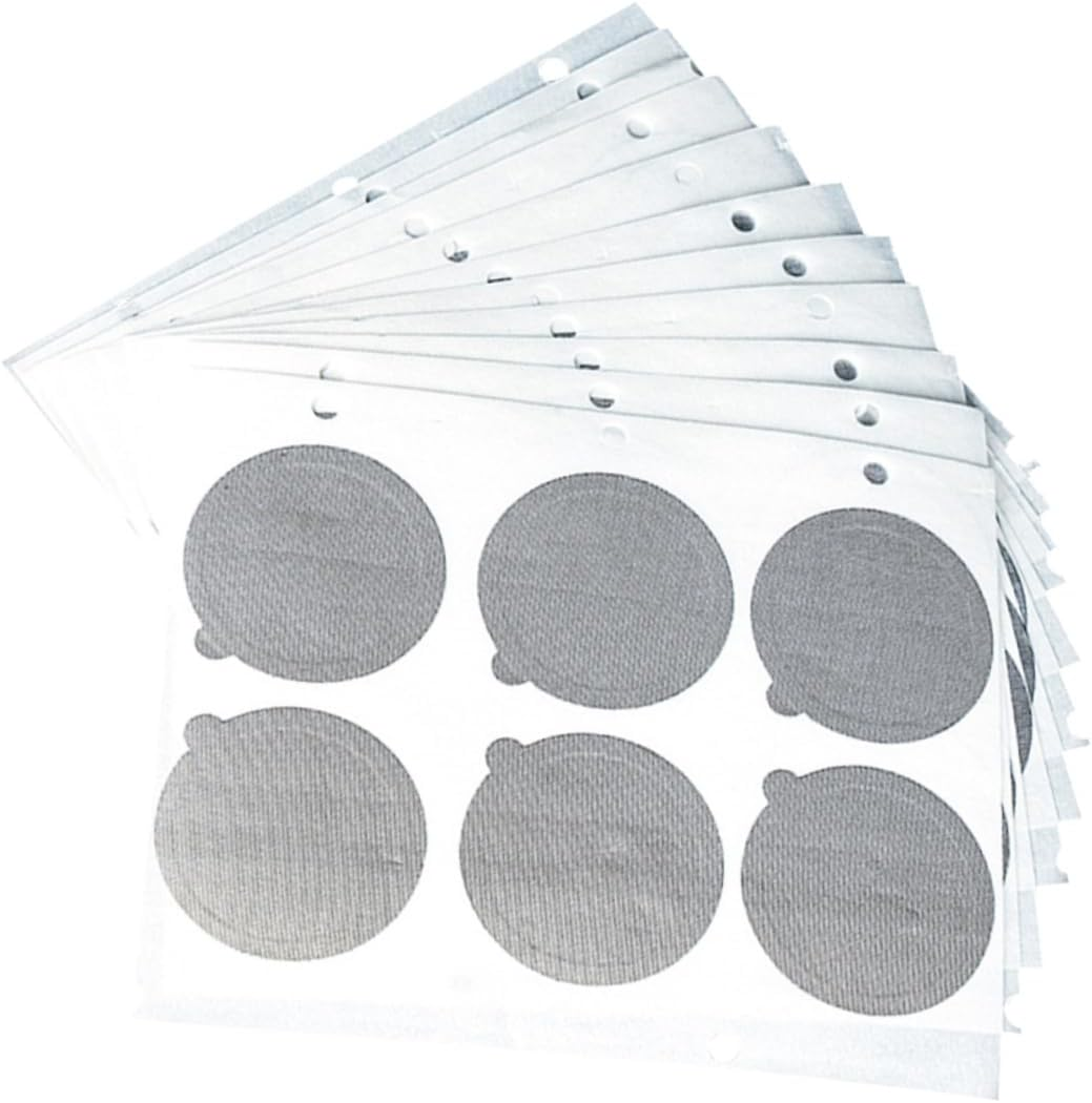 Ipetboom 120Pcs Espresso Capsule Cup Seal Stickers Aluminum Foil Coffee Seal Lids Compatible with Capsule Machines for Home and Cafe Use image number 6