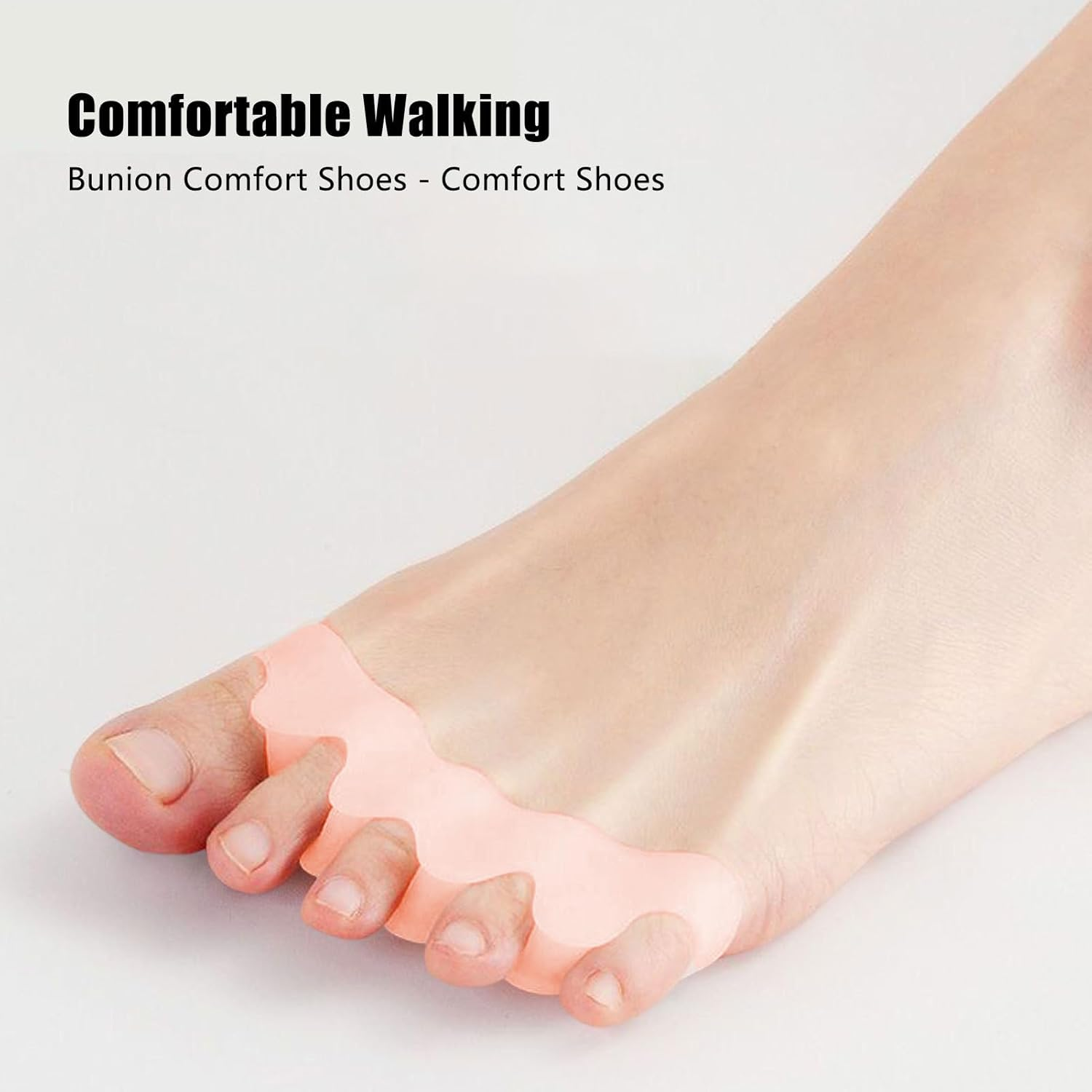 SVCEQZE Orthopedic Toe Separators | Toe Separator Foot Spacers | Protectors Straightener Sleeve for Comfortable Walking Running Exercise Women Men image number 5