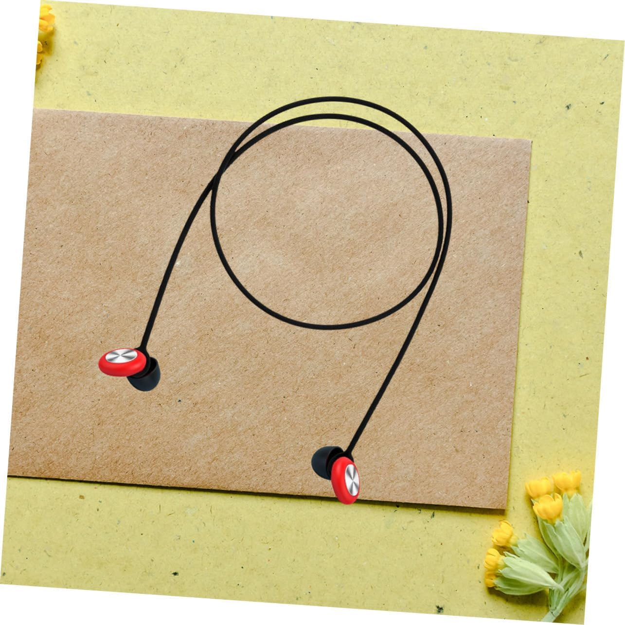 Sewroro Universal Silicone Earbud Strap Ear Plugs Cord Detachable Replacement Earphone Lanyard Lightweight Comfortable for Travel and Daily Use, Black image number 4