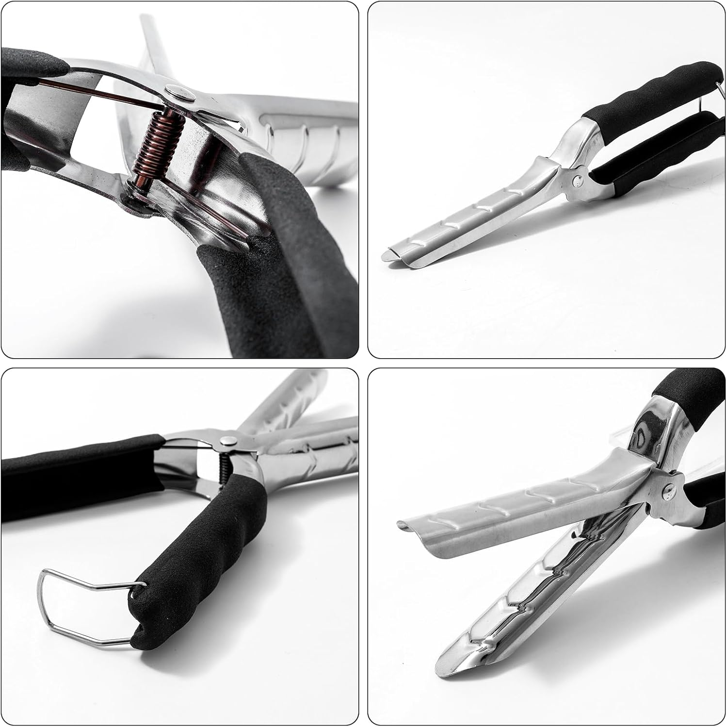 Rib Membrane Tool - BBQ Rib Membrane Remover Tool - Heavy-Duty Stainless Steel Kitchen Gadget for Home Meal Preparation Professionals Beginners Cooking Lovers image number 1