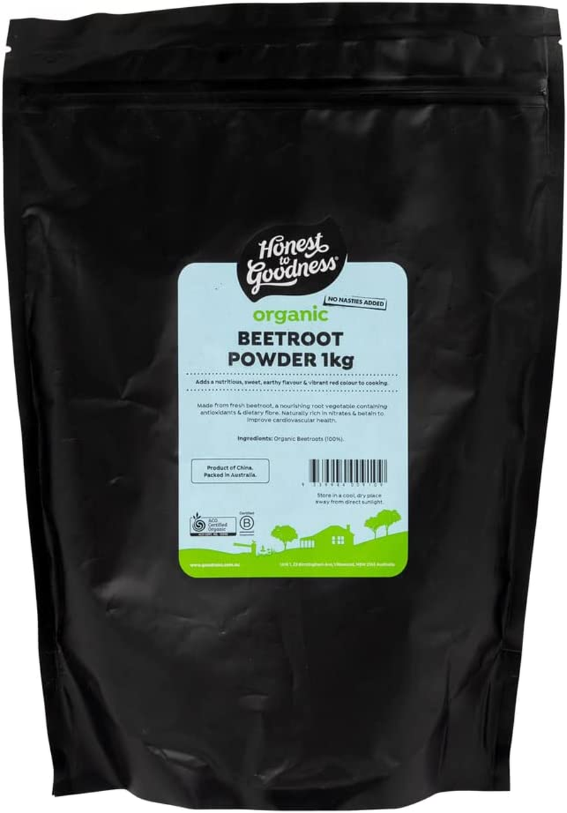 Honest to Goodness Organic Beetroot Powder, 1 Kilograms image number 1