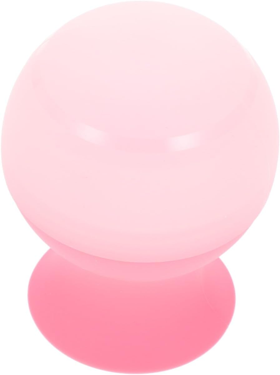 CATIEBYE Silicone Face Ice Roller Mold for Skin Care Facial Ice Roller for Eye and Face Massage Pink Facial Silicone Icing Tool for Reducing Puffiness and Improving Elasticity image number 5