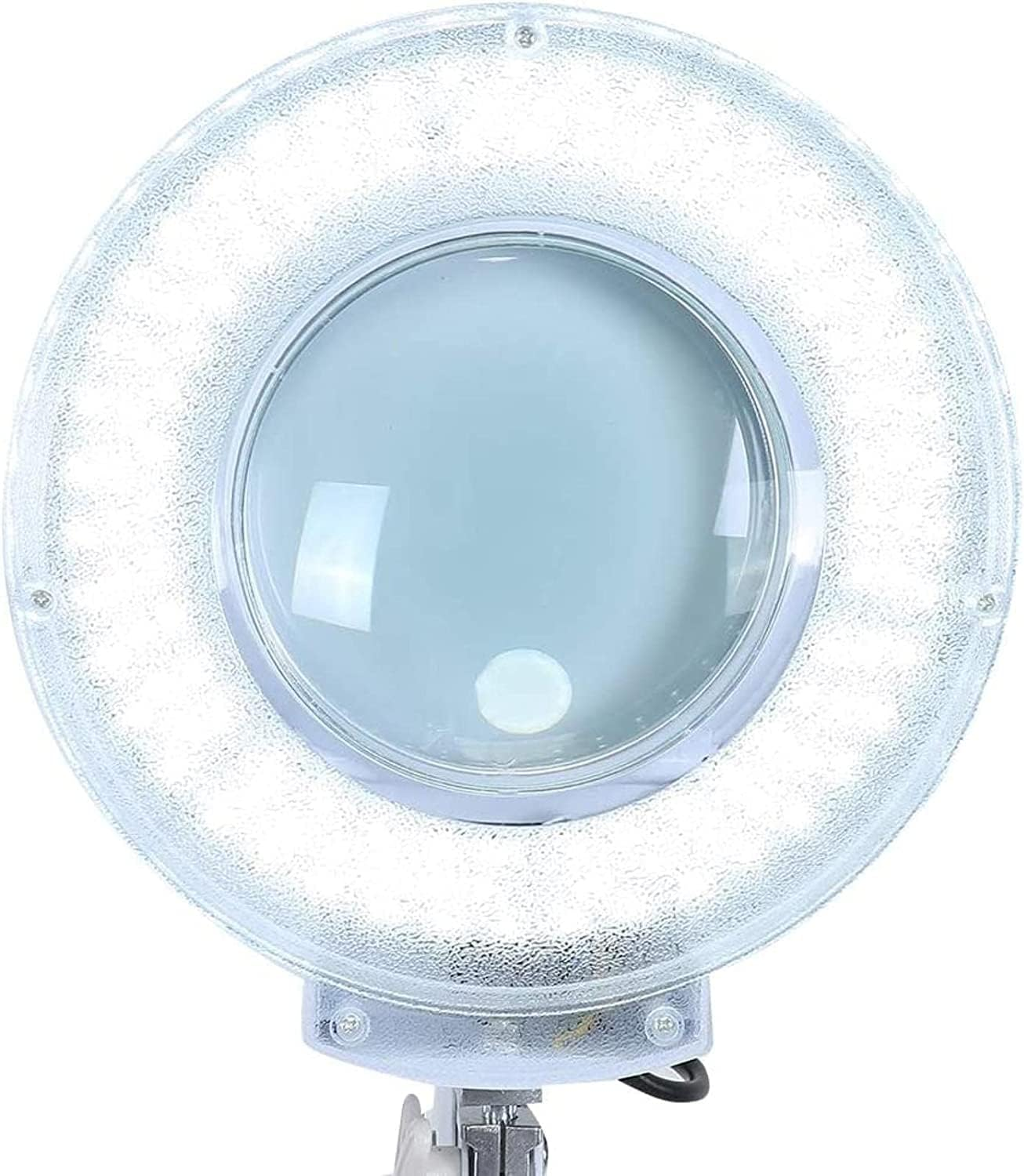 Floor Magnifying Lamp LED Lighting, Beauty Lamp Stand Floor Magnifying Lamp, Lamp Floor Lamp Flashlight Magnifying Glass Lamp, Skin Care Beauty Nail Art Tattoo XXZ image number 1
