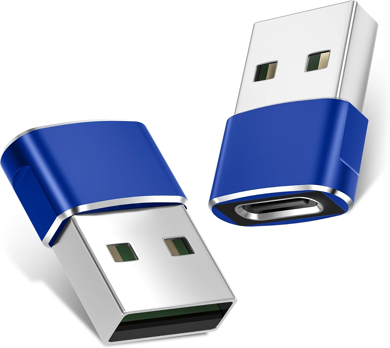 Basesailor USB to USB C Adapter 3Pack,Type C Female a Male Charger Converter for Iphone 16,Apple Watch Ultra Iwatch 8 7,Samsung Galaxy Note S23 S24,Beats Flex,Macbook Pro,Imac,Pc,Laptop,Computer