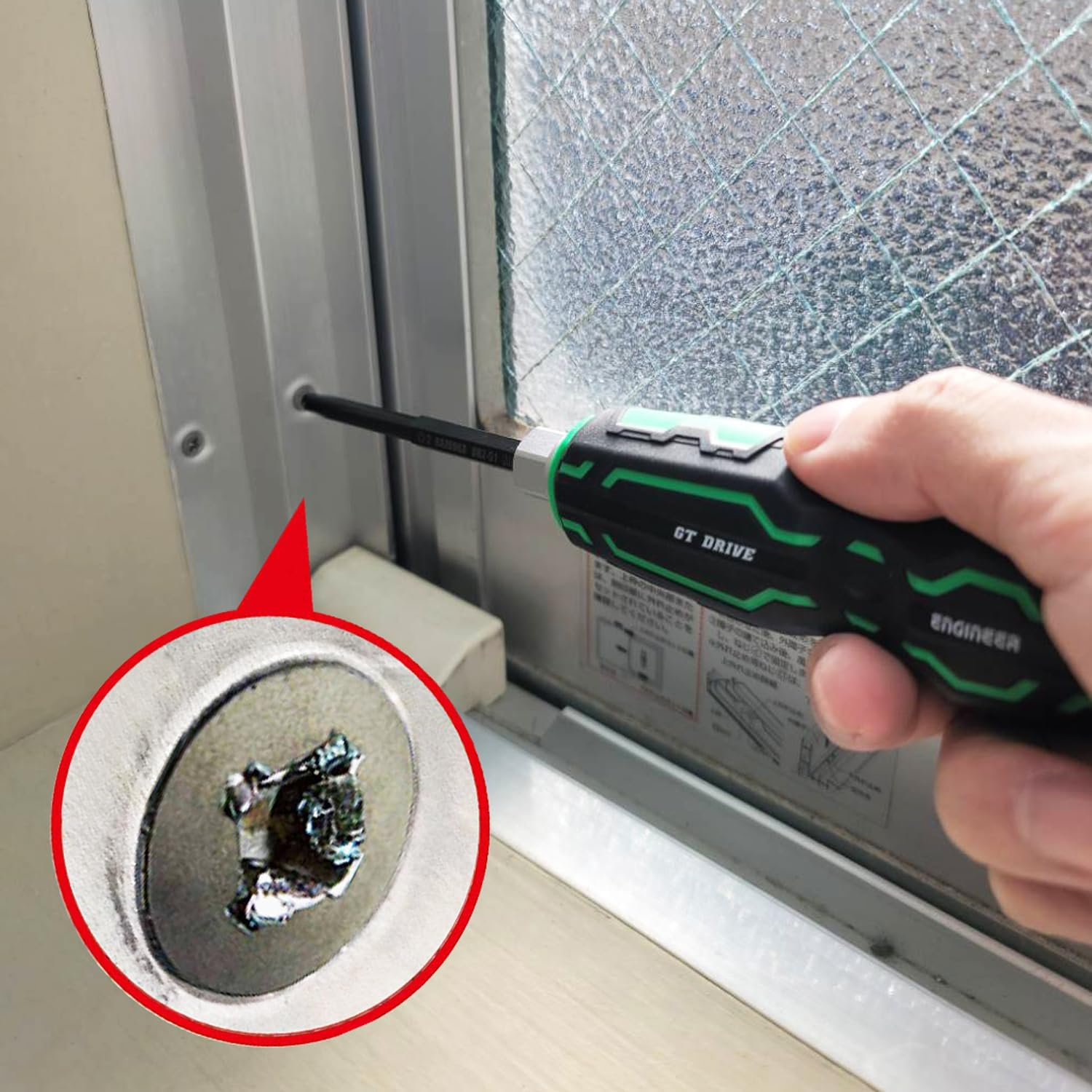 Rapid Screw Extractor/Remover Kit for Damaged Phillips Screws. ENGINEER DZ-76 image number 2