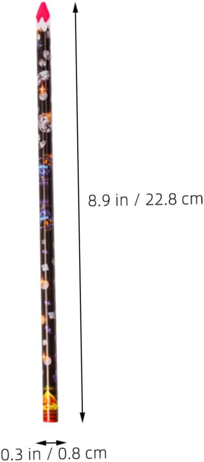 WEKADRIN 4Pcs Rhinestone Picker Wax Pencil Set for Nail Art Includes Yellow White Fuchsia and Fluorescent Green Dotting Tools for Gem Application and Manicure image number 1