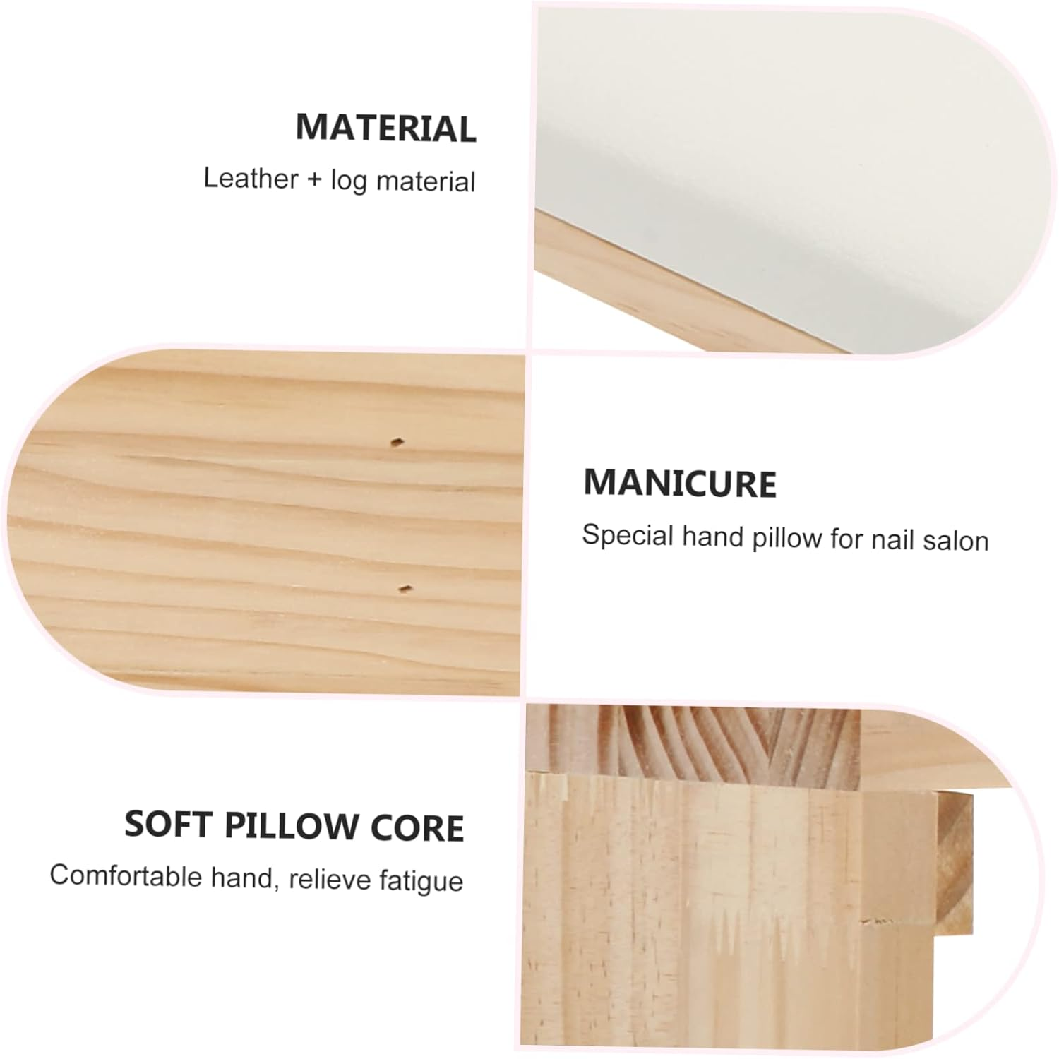 Manicure Support Hand Pillow Cushion Nail Rest Pillow Japanese Type for Nail Art Tool during Manicure Sessions image number 2