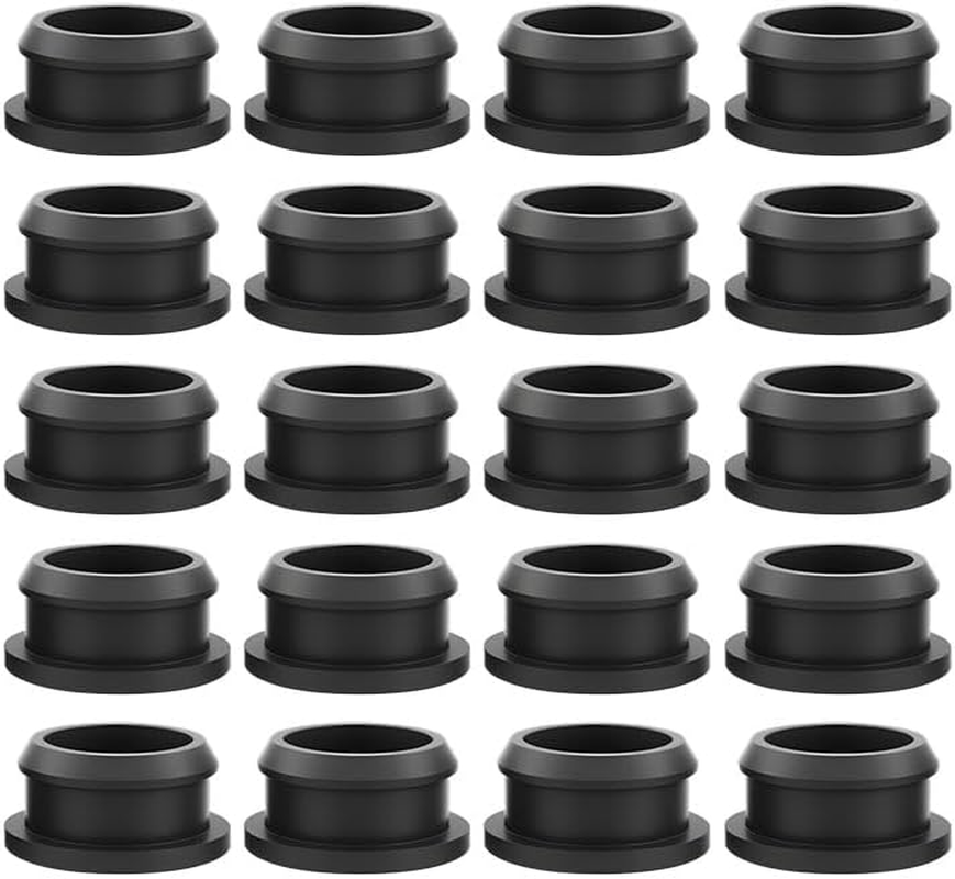 20 PCS Rubber Grommet, Electrical Grommet Electrical Conductor Washer Rings for Protecting Wires, Plugs and Cables, 12Mm Inner Diameter and 14Mm Mounting Diameter image number 5